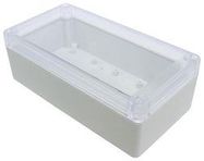 ENCLOSURE, GENERAL PURPOSE, PC, WHT/CLR