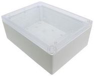 ENCLOSURE, GENERAL PURPOSE, PC, WHT/CLR