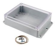 ENCLOSURE, GENERAL PURPOSE, PC, WHT/CLR