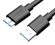 USB CABLE, 3.0, TYPE A PLUG-TYPE B PLUG