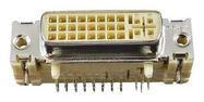 INTERFACE CONNECTOR, 29POS, DVI-I, RCPT