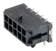 CONNECTOR, HEADER, 10POS, 2ROW, 3MM