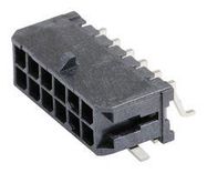 CONNECTOR, HEADER, 12POS, 2ROW, 3MM