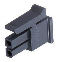 CONNECTOR HOUSING, RCPT, 2POS, 3MM