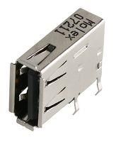 USB CONN, 2.0 TYPE A, RCPT, 4POS, TH