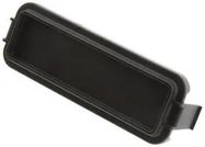 BLANK PLATE, THERMOPLASTIC, BLACK