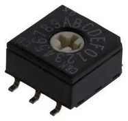ROTARY SWITCH, HEXADECIMAL/0.4VA/20V/SMD