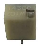 RES, TRIMMER, SIDE ADJ, 10K, 12TURN, SMD