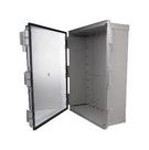 ENCLOSURE, HINGED, ABS, 5.9"X5.9"X4.7"