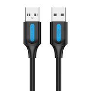 USB 2.0 cable Vention COJBF 2A 1m Black PVC, Vention