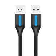 USB 2.0 cable Vention COJBI 2A 3m Black PVC, Vention