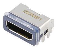 MICRO USB CONN, USB 2.0 TYPE B, RCPT