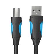Printer Cable USB 2.0 A do USB-B Vention VAS-A16-B1000 10m Black, Vention