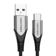 USB 2.0 A to USB-C Cable Vention CODHH 3A 2m Gray, Vention