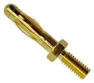 BANANA TEST CONN, PLUG, 4MM, 50A, CABLE