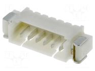 Connector: wire-board; socket; male; 1.25mm; PIN: 6; SMT; 125V; 1A JOINT TECH