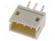 Connector: wire-board; socket; male; PIN: 3; 1A; Urated: 100V; THT JOINT TECH