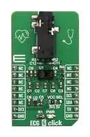 CLICK BOARD, BIOMETRIC/ECG, I2C, 3.3/5V