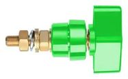 BINDING POST, 100 A, 1 KV, GREEN