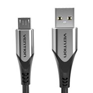 Cable USB 2.0 A to Micro USB Vention COAHC 3A 0,25m gray, Vention