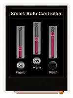 HMI PANEL, LCD TFT, 176X220P, 500CD/M2
