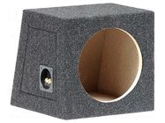 Car loudspeaker enclosure; MDF; black melange; 250mm; 20l BASSER