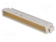 Connector: DIN 41612; socket; male; PIN: 96; angled 90°; 2A; THT HARTING