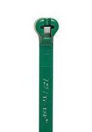 CABLE TIE, 186MM, PA66, GREEN