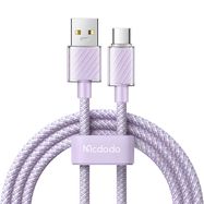 Cable USB-A to USB-C Mcdodo CA-3655, 100W, 2m (purple), Mcdodo