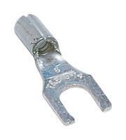 CRIMP TERMINAL, FORK, #6, 16AWG