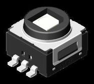 TACTILE SWITCH, 0.05A, 32VDC, 400GF, SMD