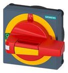 HANDLE W/MASKING FRAME, RED/YELLOW, 45MM