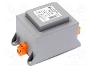 Transformer: mains; 200VA; 230VAC; 230V; Leads: terminal block BREVE TUFVASSONS