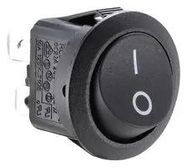ROCKER SWITCH, DPDT, 10A, 125VAC, PANEL