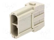 Connector: rectangular; module; male; 40A; 1kV; Han Modular 40A HARTING