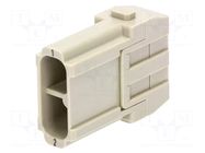 Connector: rectangular; module; male; 40A; 1kV; Han Modular 40A HARTING