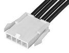 WTB CABLE, 4POS RCPT-RCPT, 300MM