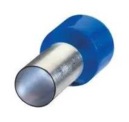 TERMINAL, WIRE FERRULE, 14AWG, BLUE