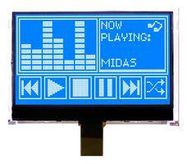 GRAPHIC LCD, COG, FSTN, 128 X 64P, 3.3V