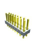 PIN HEADER, 3POS, 1ROW, 2.54MM, THT