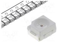 LED; red; SMD; 3528,PLCC2; 240÷350mcd; 1.6÷1.9VDC; 3.5x2.8x1.4mm OPTOFLASH