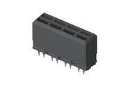 BACKPLANE CONN, RCPT, 6POS, 3.2MM