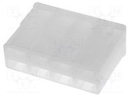 Terminals cover; female; ways: 8; Insulation: polypropylene NINIGI