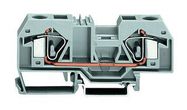 TERMINAL BLOCK, DIN RAIL, 2POS, 24-6AWG