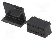 Socket; pin strips; female; PIN: 14; straight; 1.27mm; SMT; 2x7 CONNFLY