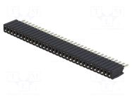 Connector: pin strips; socket; female; PIN: 32; THT; straight; 1x32 CONNFLY