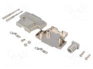 Enclosure for connectors: D-Sub; D-Sub 25pin,D-Sub HD 44pin CONNFLY