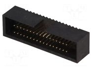 Connector: IDC; socket; male; PIN: 34; straight; THT; 1.27mm CONNFLY