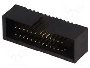 Connector: IDC; socket; male; PIN: 26; straight; THT; 1.27mm CONNFLY