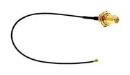 RF CABLE, SMA BHD JACK-MHF I PLUG, 100MM